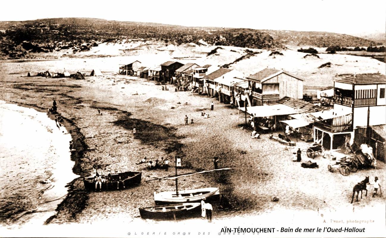 Ain-Temouchent - Bain de mer de l'Oued-Hallout.jpg
